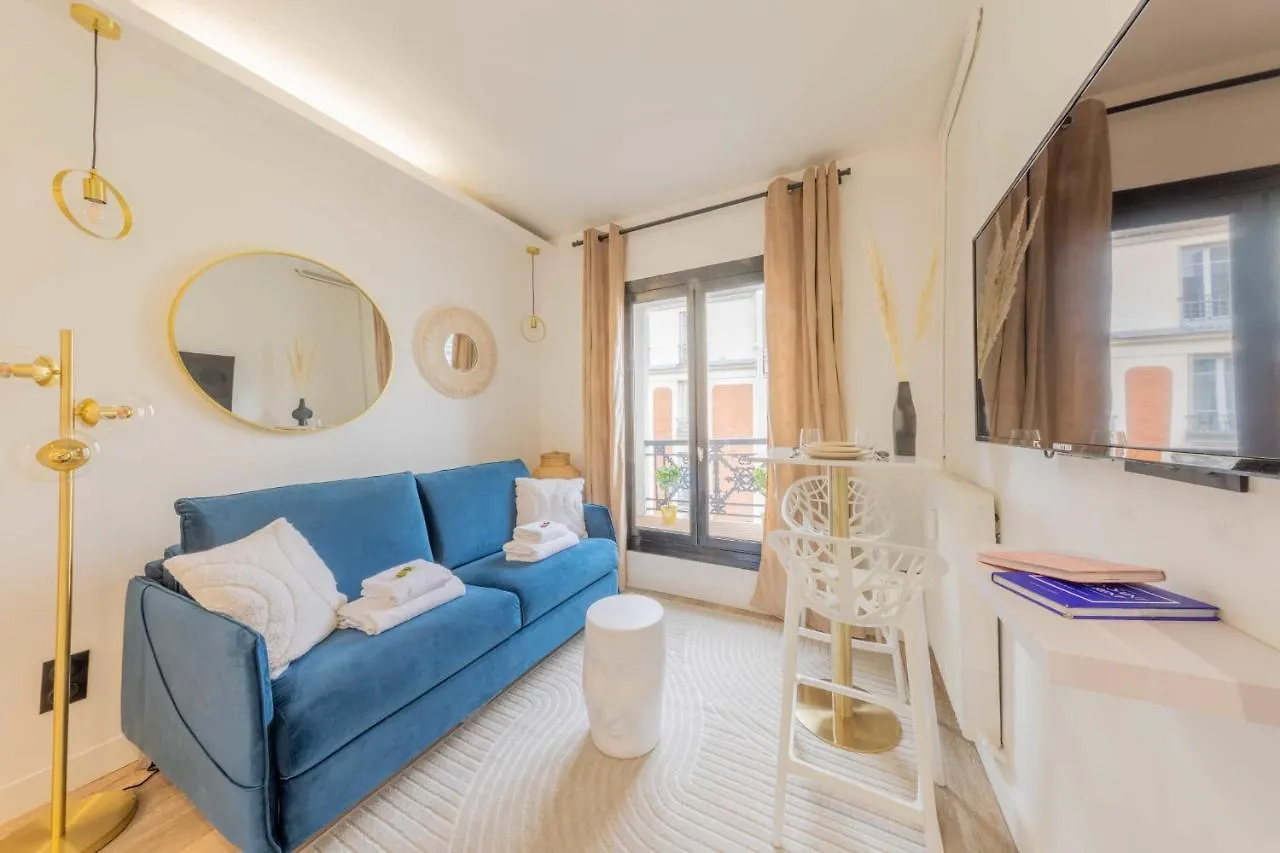 Studio Chic In The Heart Of Paris - Republique Apartment France