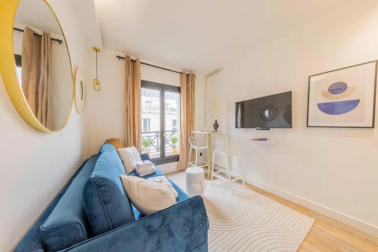 Studio Chic In The Heart Of Paris - Republique Apartment France